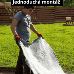 jednoduché oddelenie makadamu od zeminy