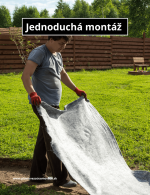 jednoduché oddelenie makadamu od zeminy