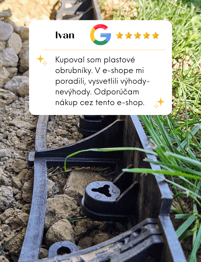 plastové obrubník recenzia