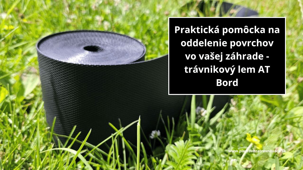 záhradné lemovanie trávnika