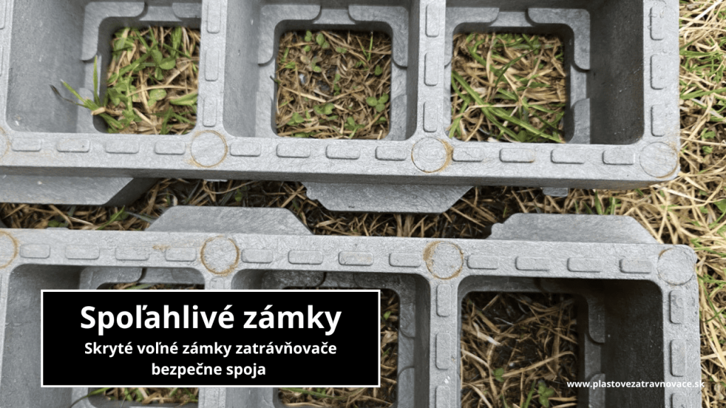 ako sa spájajú plastové zatrávňovače do jedného celku