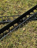 ekologický plastový obrubník s výškou 78mm a dlžkou 100cm
