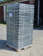 Paleta zatrávňovačov Hydrogravel PRO sivo-zelená pripravená na expedíciu k zákazníkovi