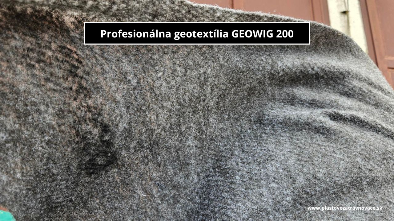 geotextília s gramážou 200