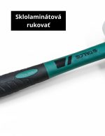 sklolaminátová rukoväť gumeného kladiva