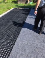 Geotextília geoNETEX 200 g/m² PES pod plastové zatrávňovače
